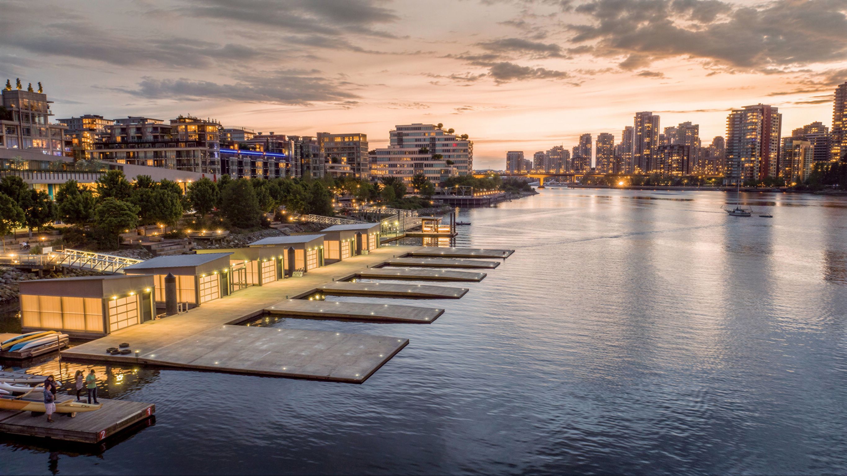 Southeast False Creek Paddle Centre at Olympic Village